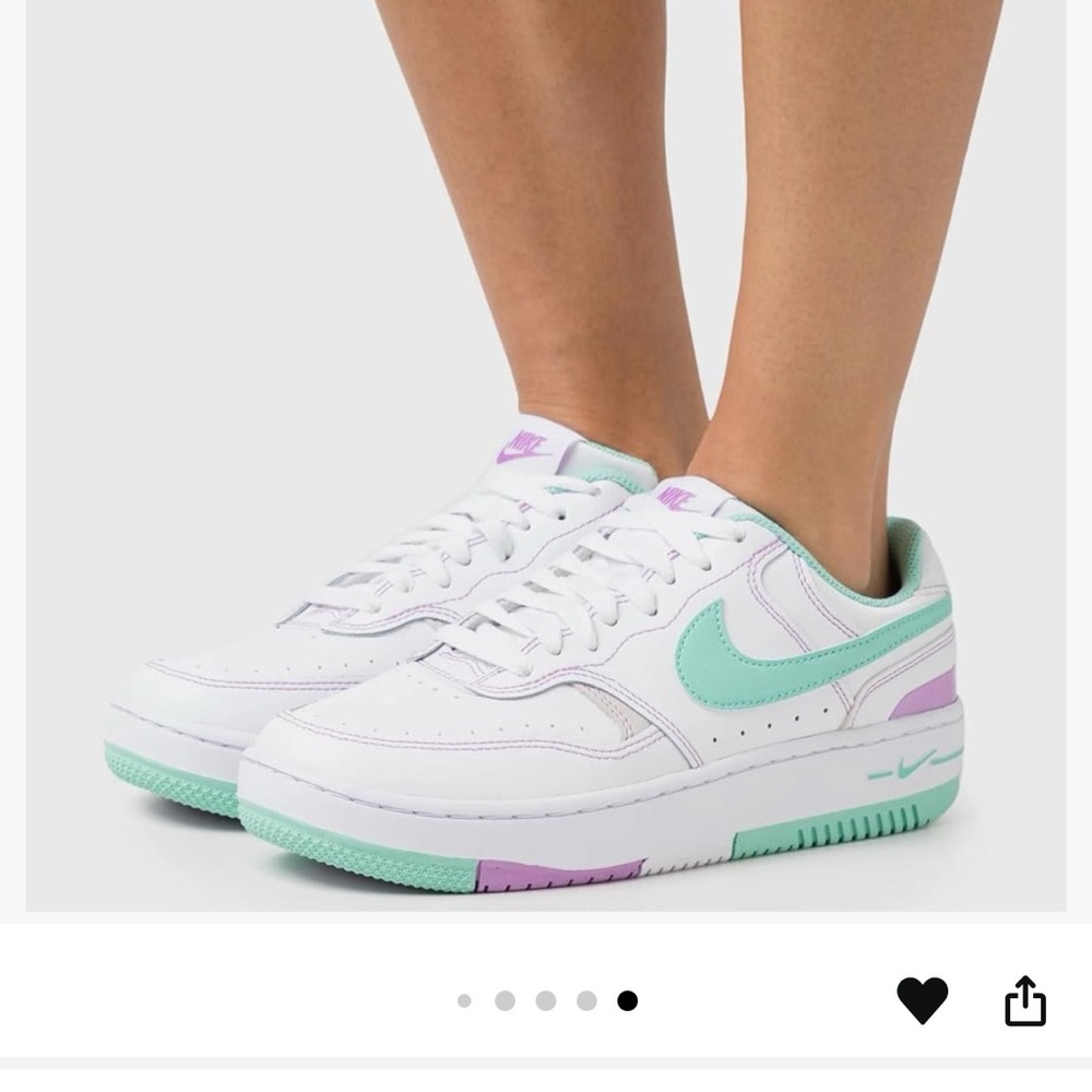 Women’s Nike Gamma Force White Emerald Rise- size7.5 - Picture 11 of 12